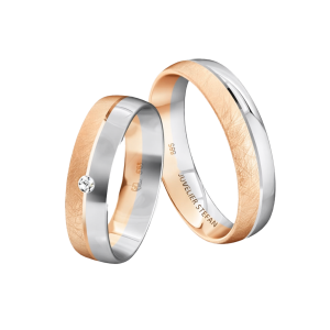 Silber & Gold Ring